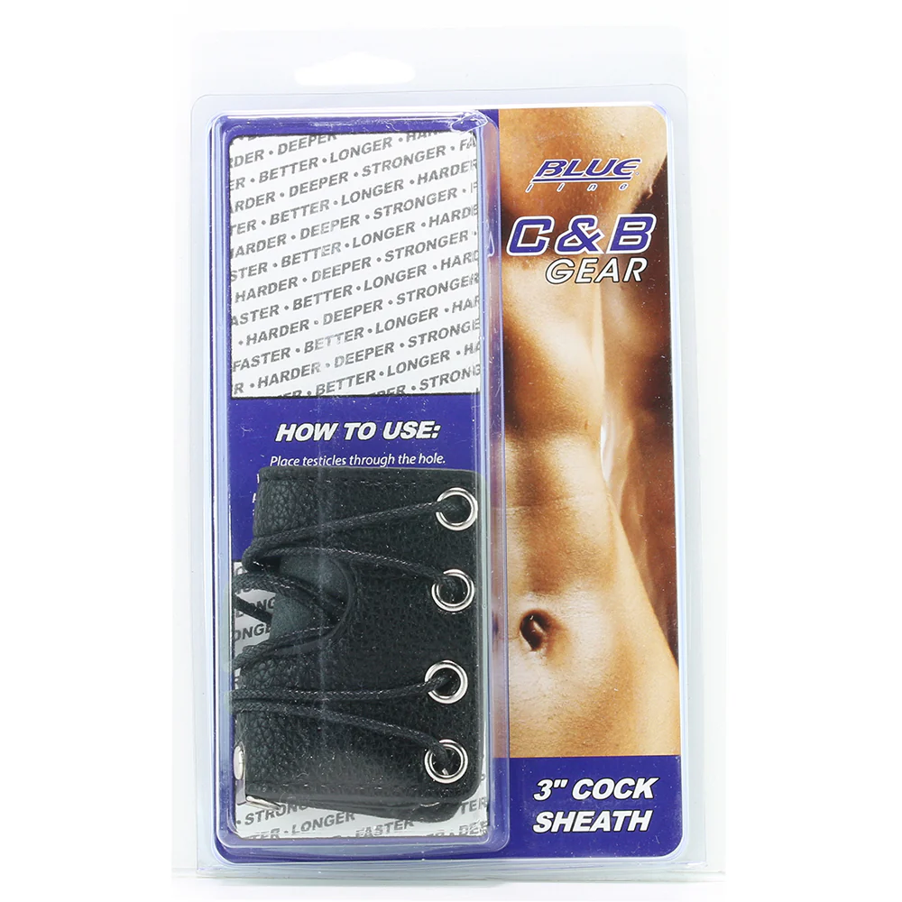 Blue Line 3 Inch Cock Sheath - Image 4