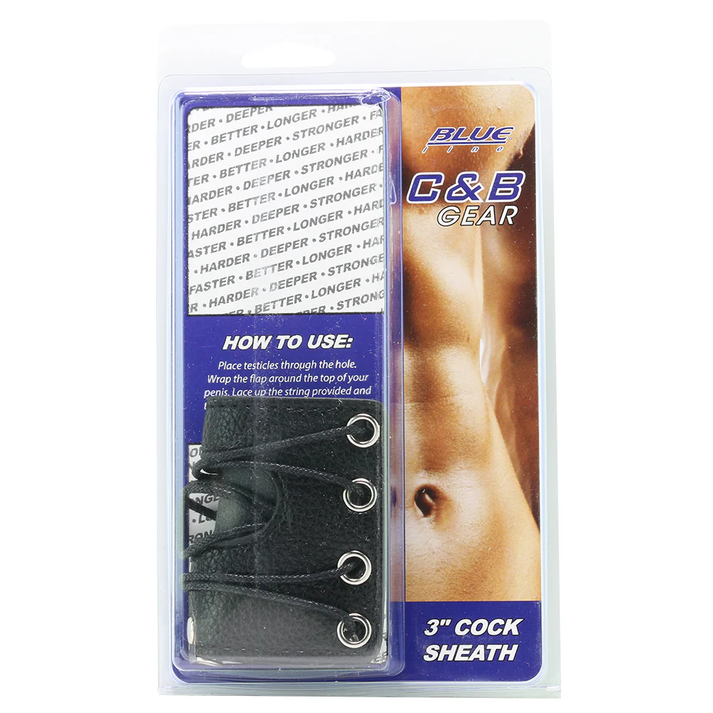 Blue Line 3 Inch Cock Sheath - Image 5