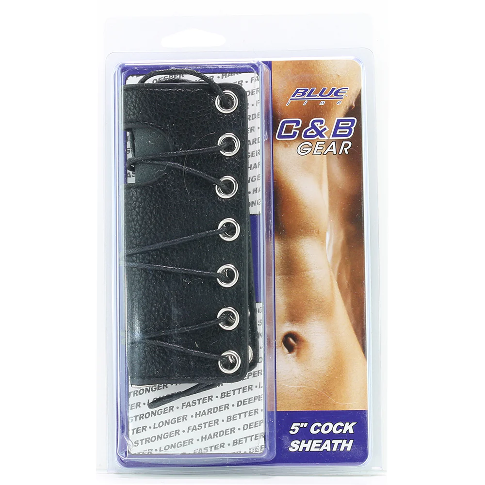 Blue Line 5 Inch Cock Sheath - Image 4