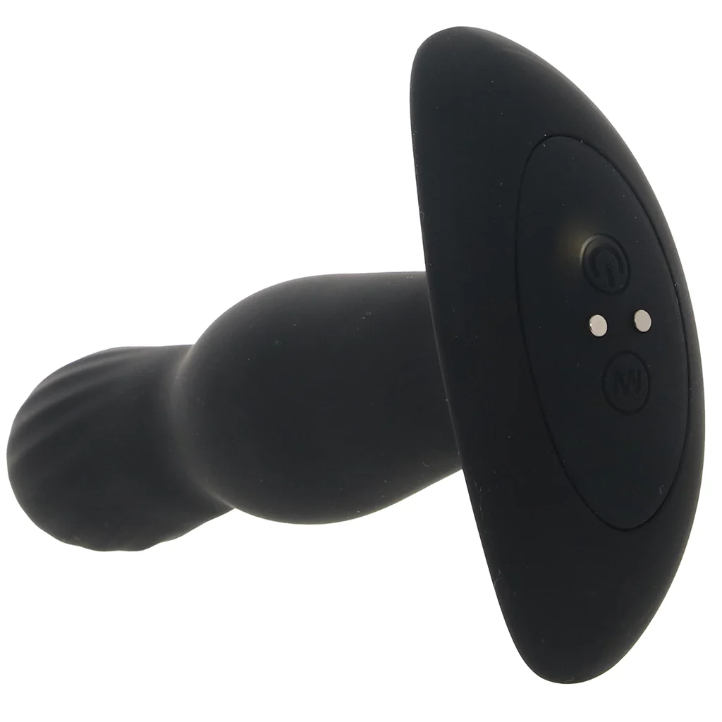A-Play Expander 5.75 Inch Vibrating Plug in Black - Image 5