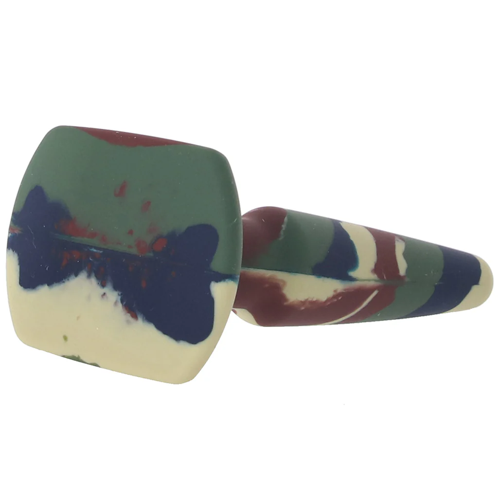 A-Play Groovy 4 Inch Anal Plug in Camo - Image 5