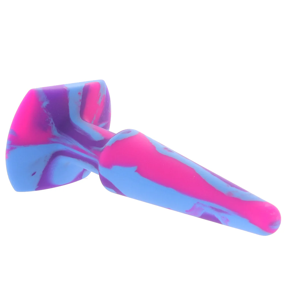 A-Play Groovy 5 Inch Anal Plug in Berry - Image 2