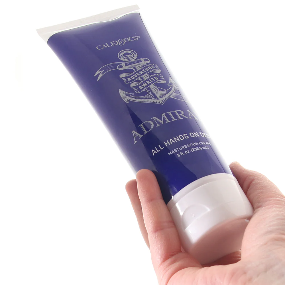 Admiral All Hands On Deck Masturbation Cream in 8oz/236ml - Image 4