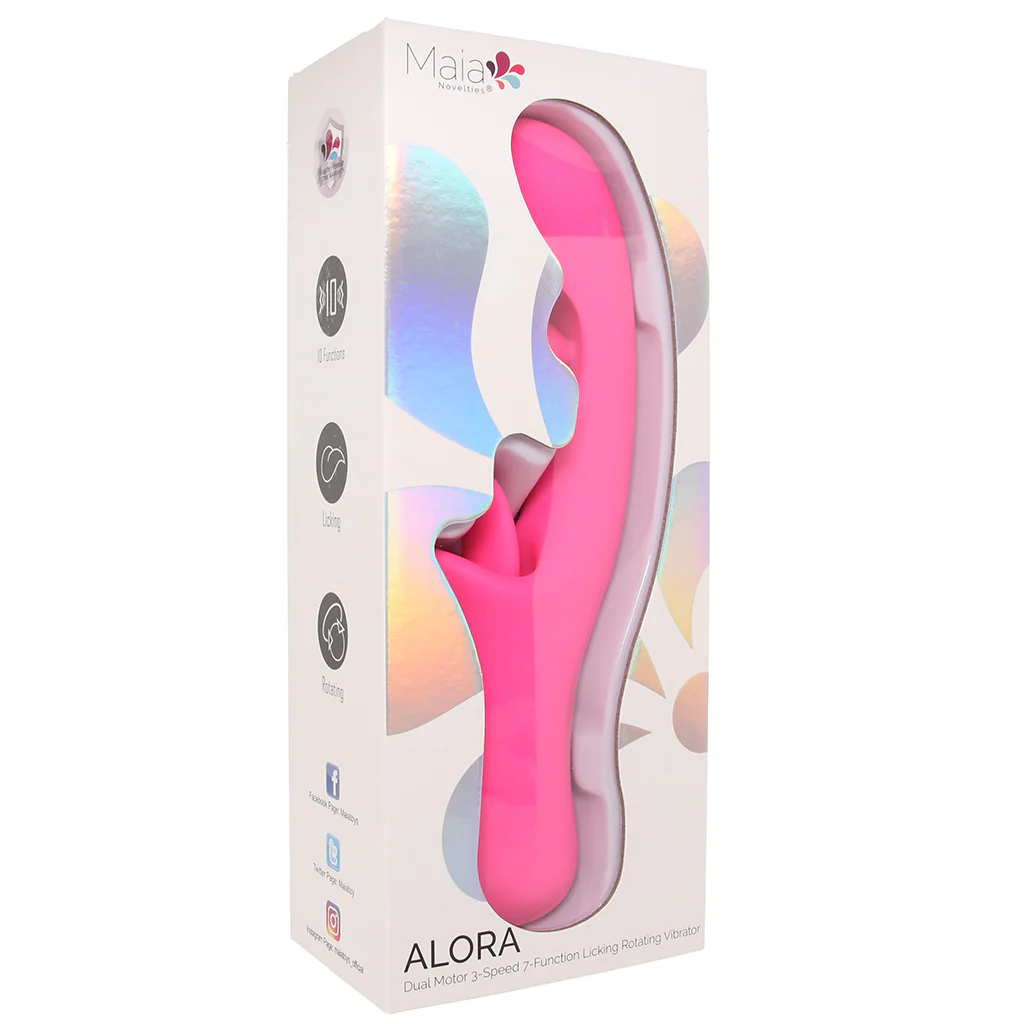 Alora Licking & Rotating Rabbit Vibe - Image 9