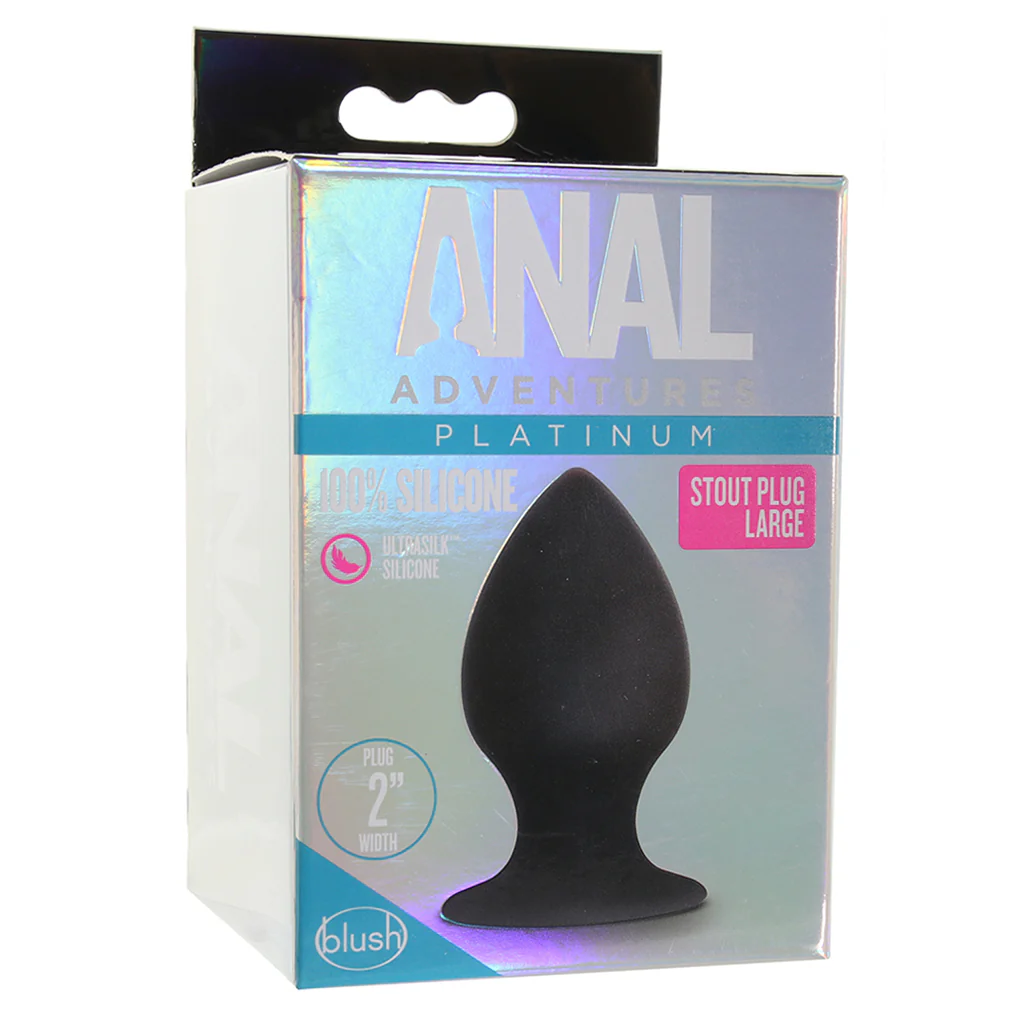 Anal Adventures Platinum Large Stout Plug - Image 6