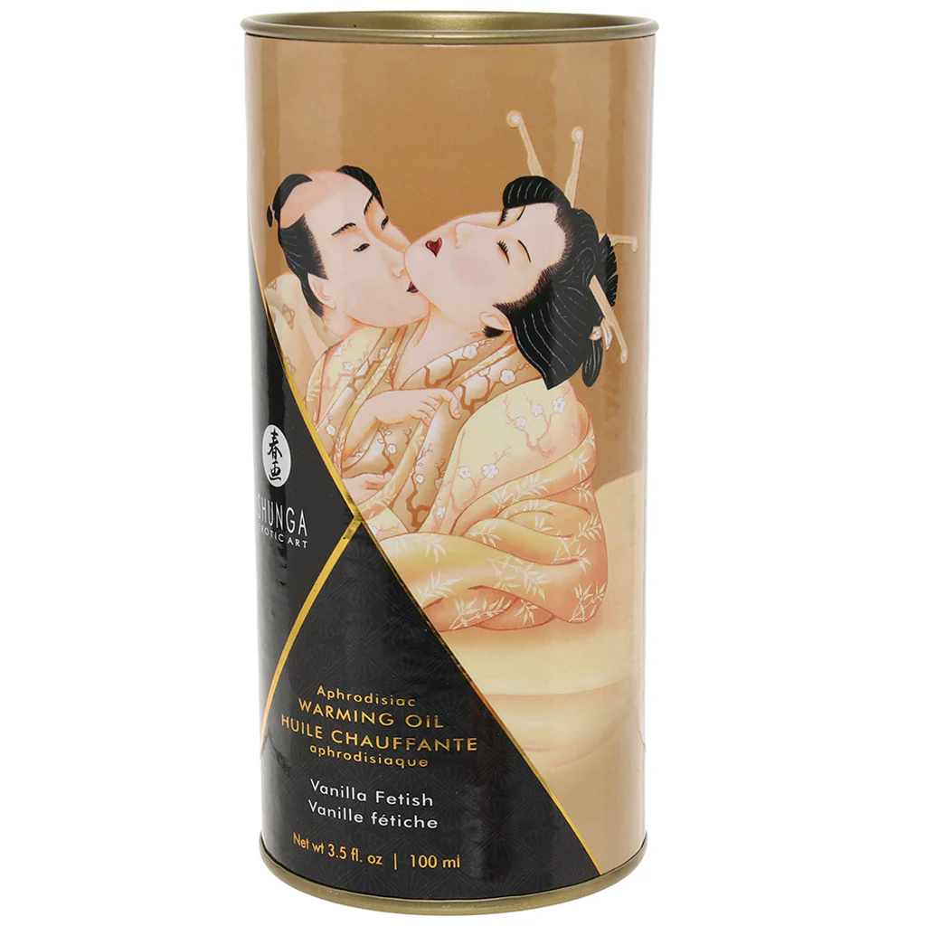Aphrodisiac Warming Oil 3.5oz/100ml in Vanilla Fetish - Image 6