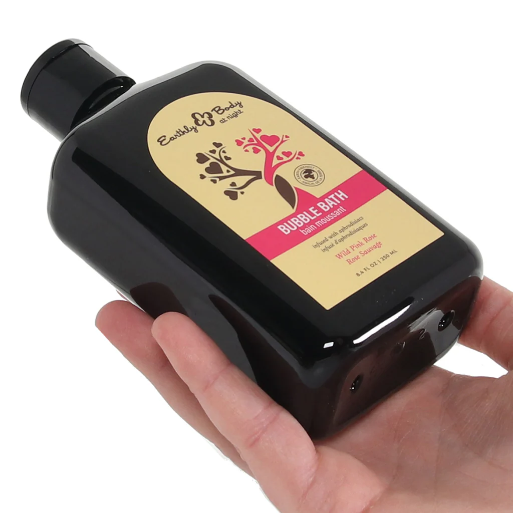 At Night Bubble Bath 8.4oz/250ml in Wild Pink Rose - Image 4