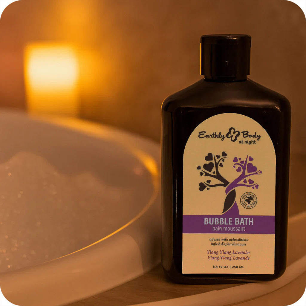 At Night Bubble Bath 8.4oz/250ml in Ylang-Ylang Lavender - Image 3