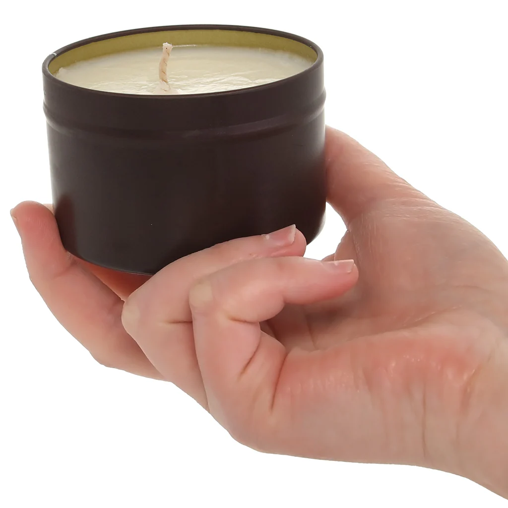 At Night Massage Candle 6oz/170g in Grapefruit Sandalwood - Image 4