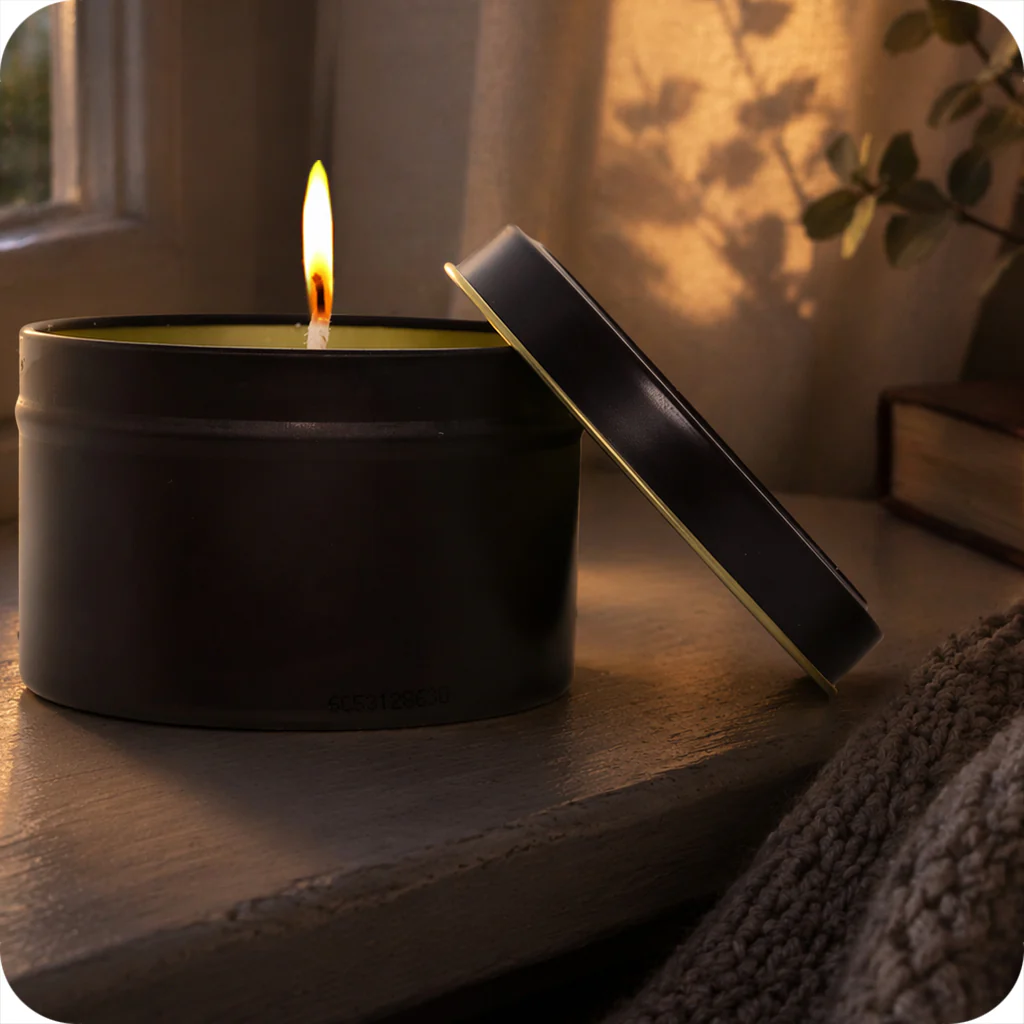 At Night Massage Candle 6oz/170g in Wild Pink Rose - Image 3