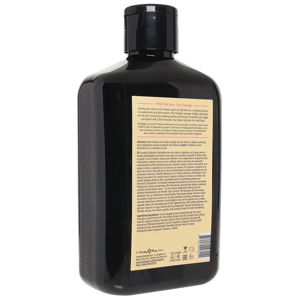 At Night Massage Oil 8.4oz/250ml in Wild Pink Rose - Image 9