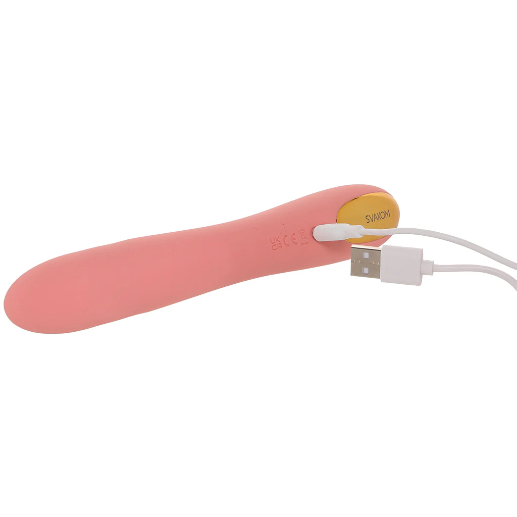 Ava Neo Interactive Thrusting Vibe in Peach Pink - Image 7