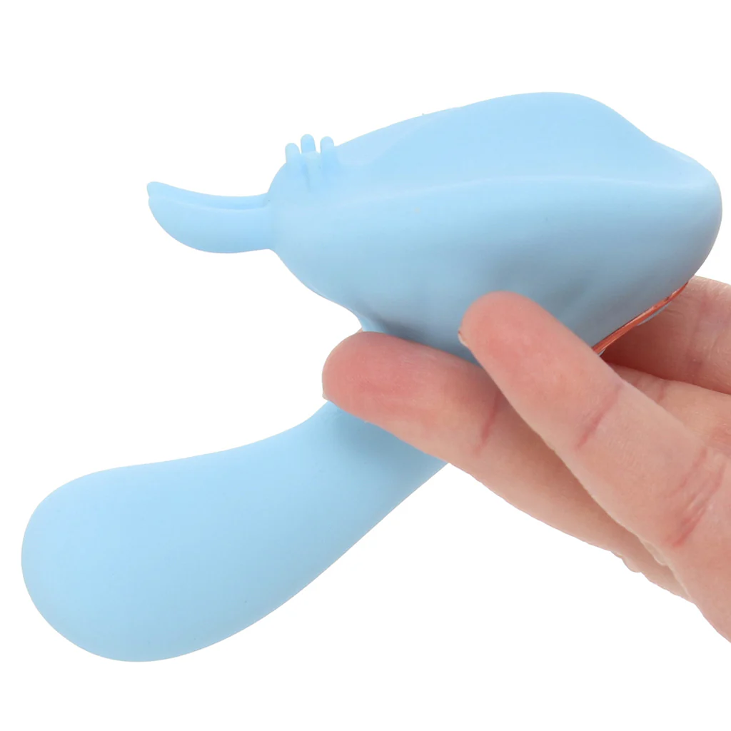 Averi Dual Stimulator Vibe in Blue - Image 4