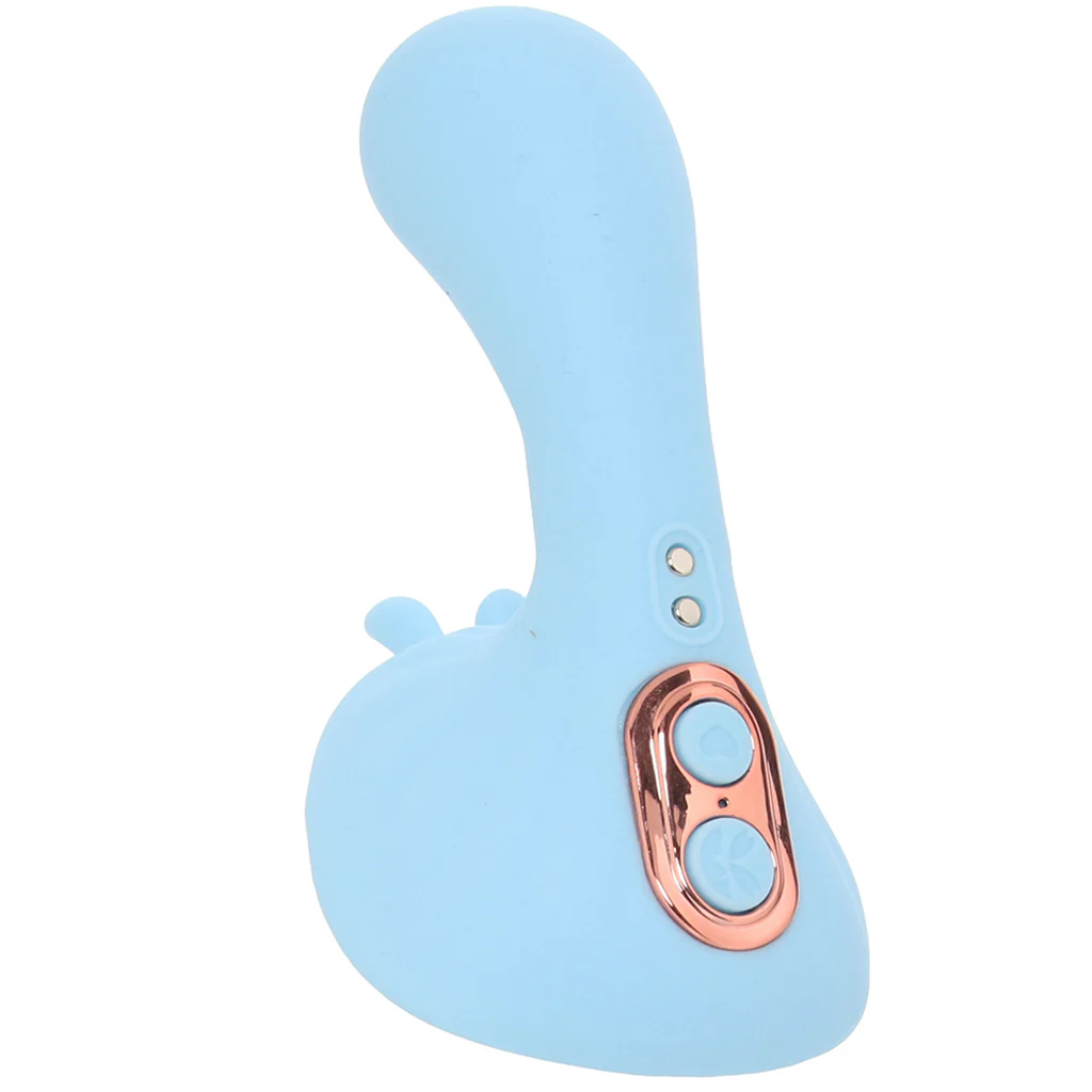 Averi Dual Stimulator Vibe in Blue - Image 5