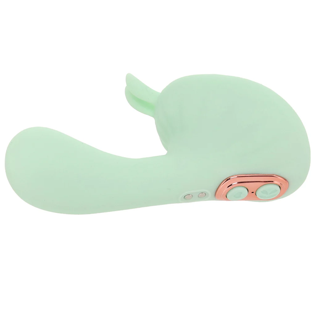 Averi Dual Stimulator Vibe in Green - Image 3