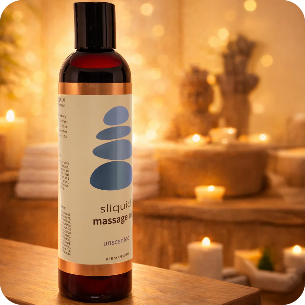 Balance Massage Oil 8.5oz/255ml in Unscented - Image 3