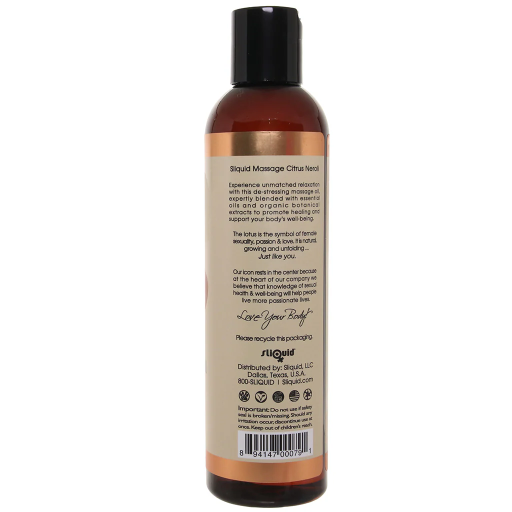 Balance Massage Oil 8.5oz/255ml in Citrus Neroli - Image 9