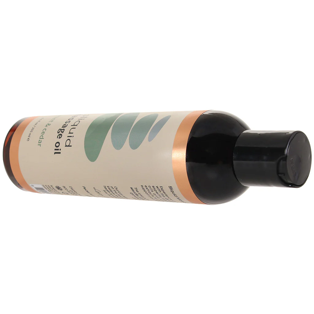 Balance Massage Oil 8.5oz/255ml in Mint & Cedar - Image 2