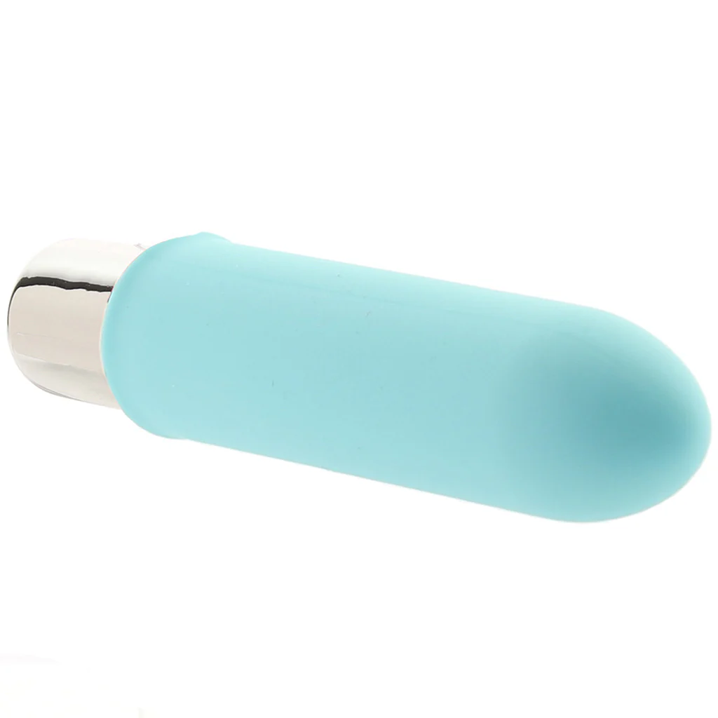 Bam Mini Rechargeable Bullet Vibe in Tease Me Turquoise - Image 2