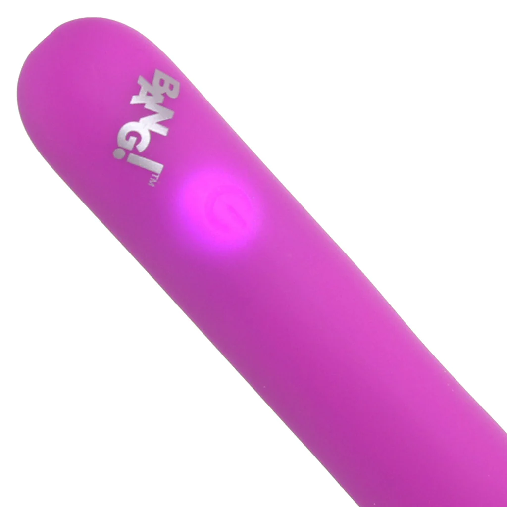 Bang! Flexible Silicone G-Spot Vibe in Purple - Image 8