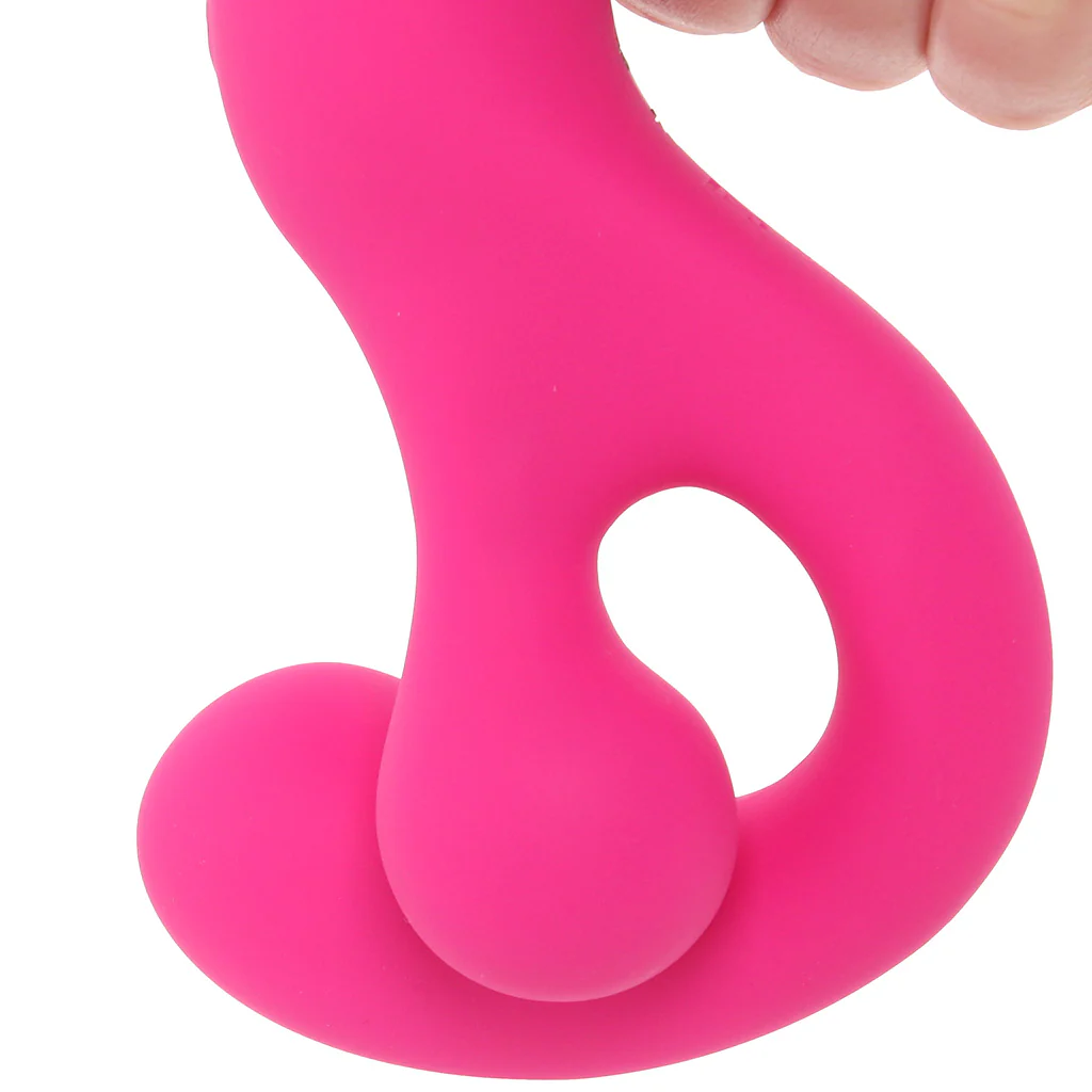 Bang! Gyro Silicone Rabbit Vibe in Pink - Image 6