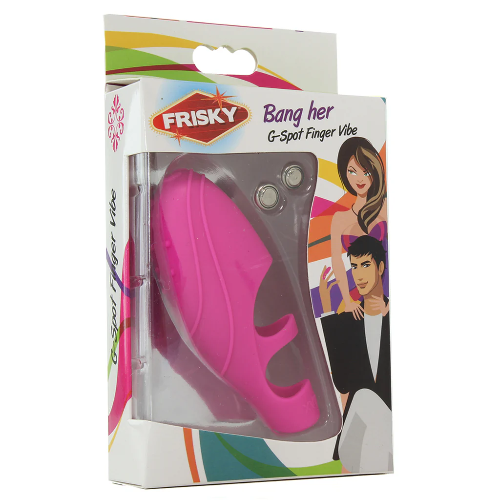 Bang Her G-Spot Finger Vibe in Pink - Image 6
