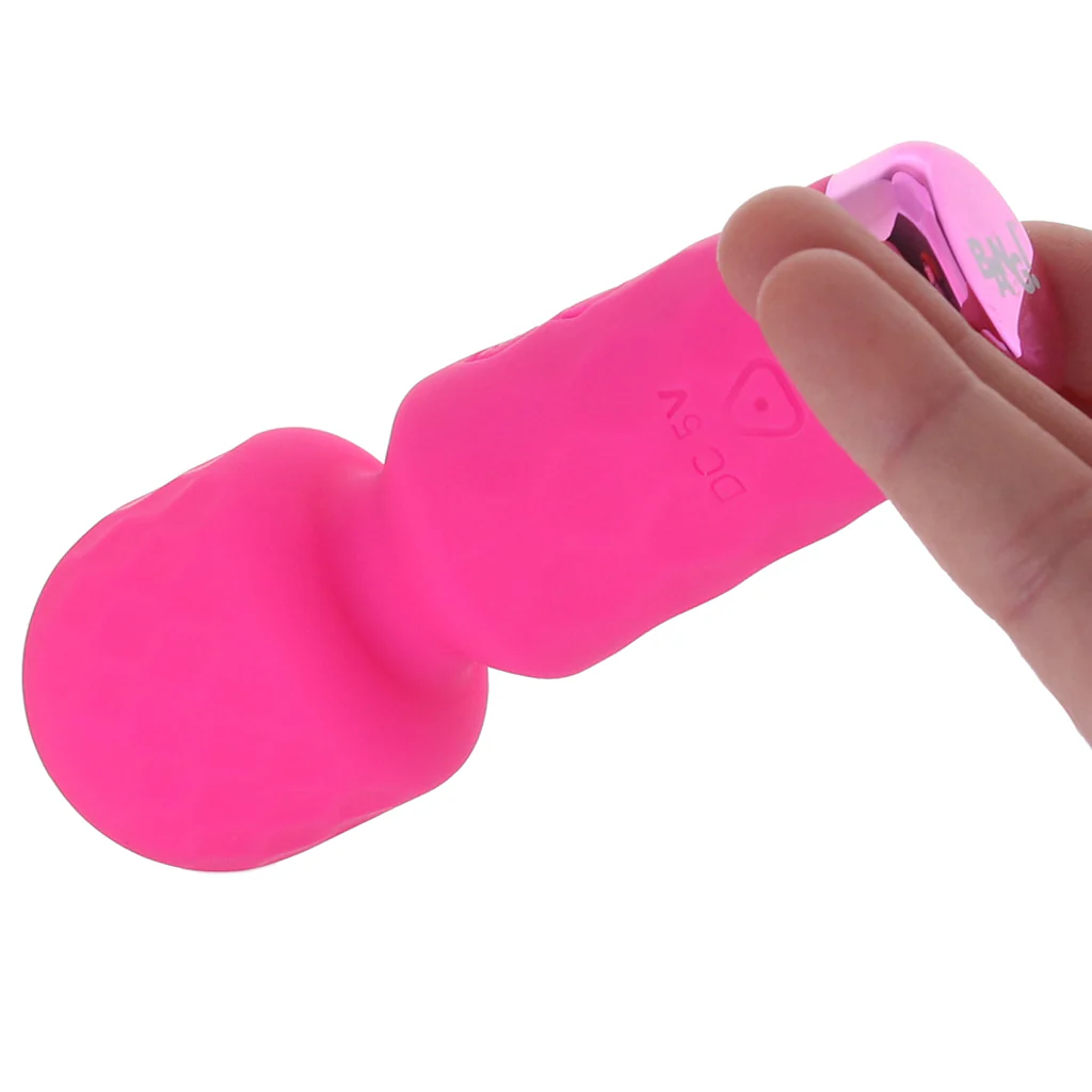 Bang! Mini Silicone Wand in Pink - Image 4