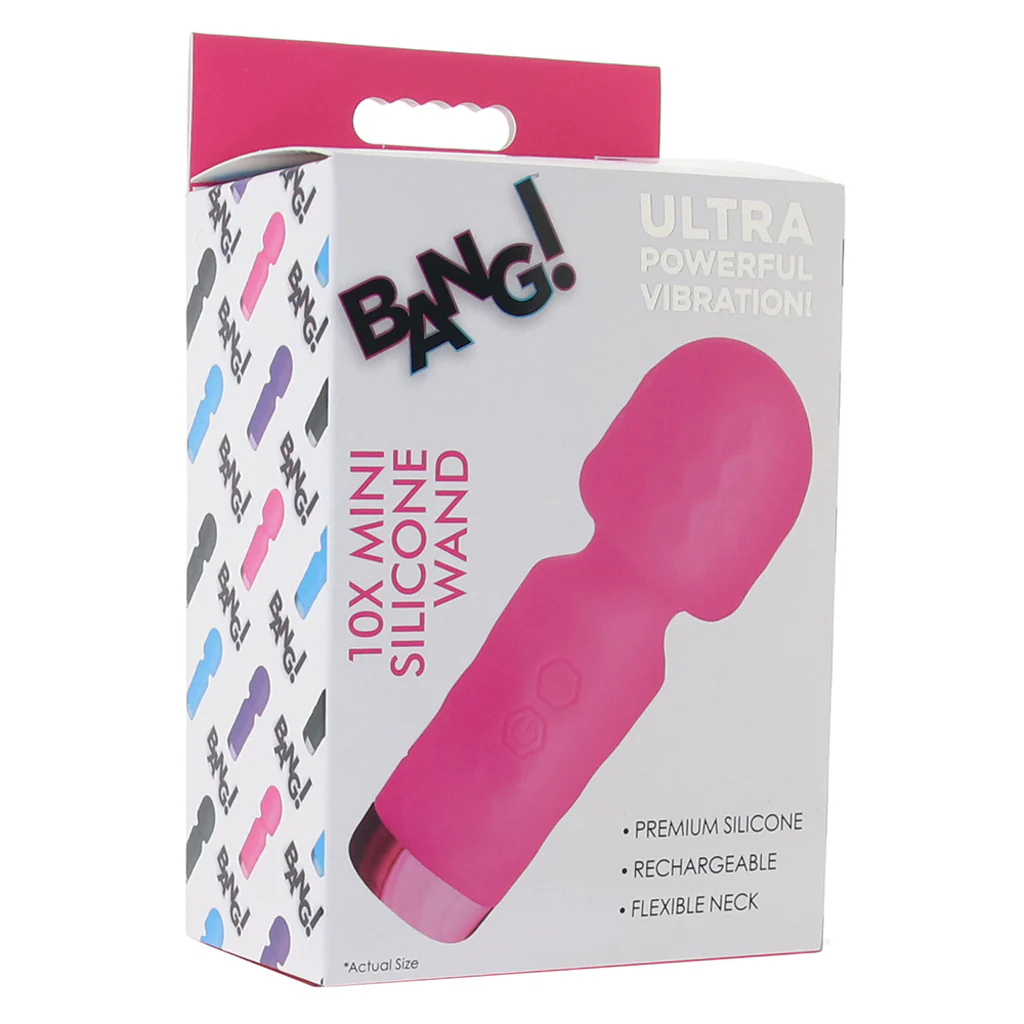 Bang! Mini Silicone Wand in Pink - Image 6