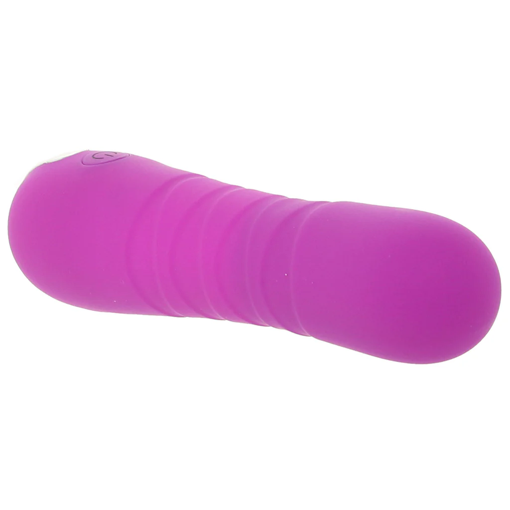 Bang! Thrusting Silicone Vibe in Purple - Image 2