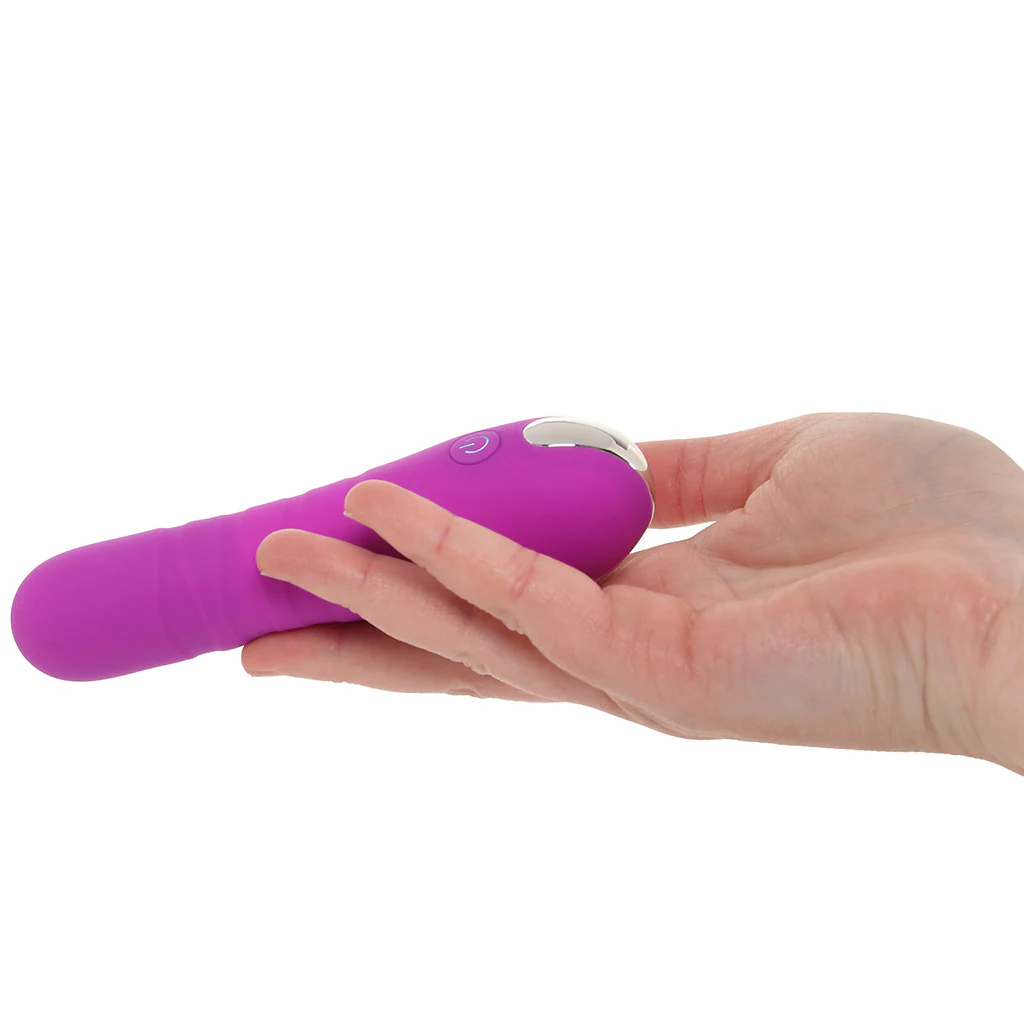 Bang! Thrusting Silicone Vibe in Purple - Image 4