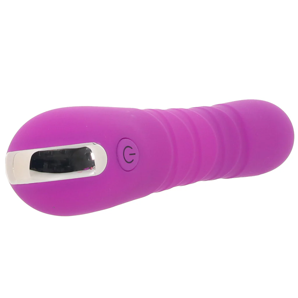 Bang! Thrusting Silicone Vibe in Purple - Image 6