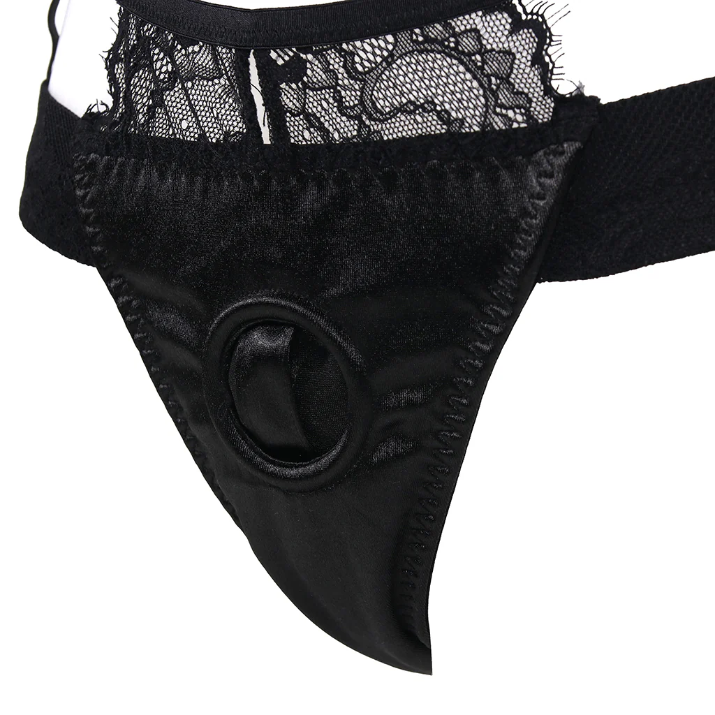 Bedroom Bliss Belle Panty Harness & Garter in Medium - Image 5