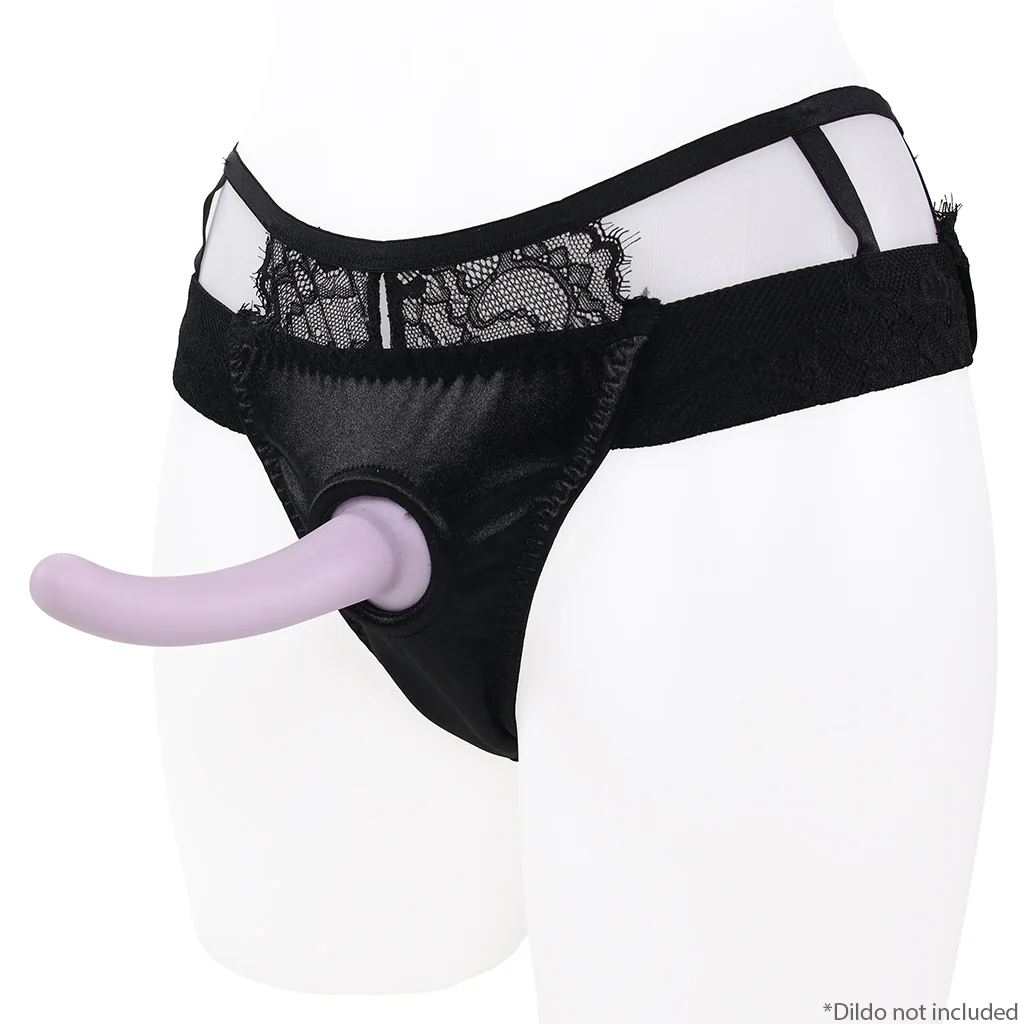 Bedroom Bliss Belle Panty Harness & Garter in Small - Image 3