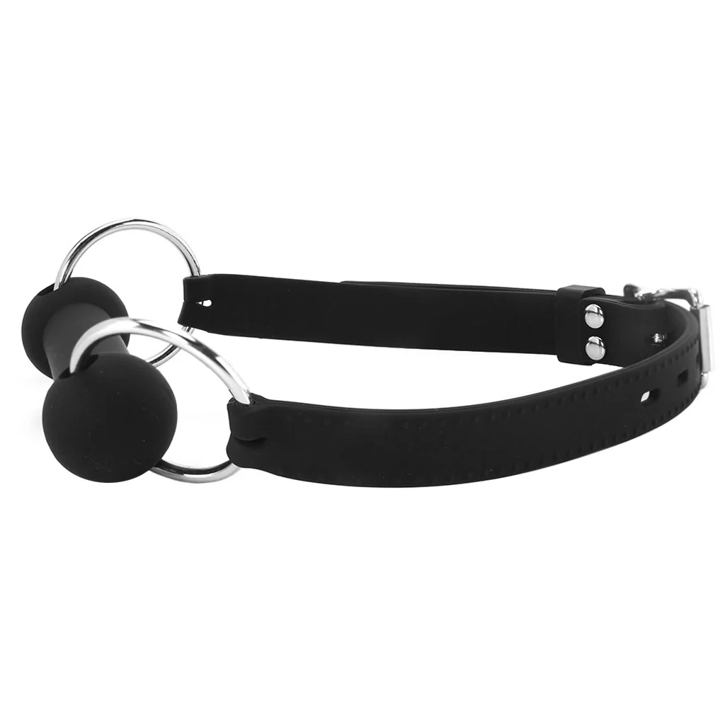 Black & White Silicone Bit Gag - Image 3