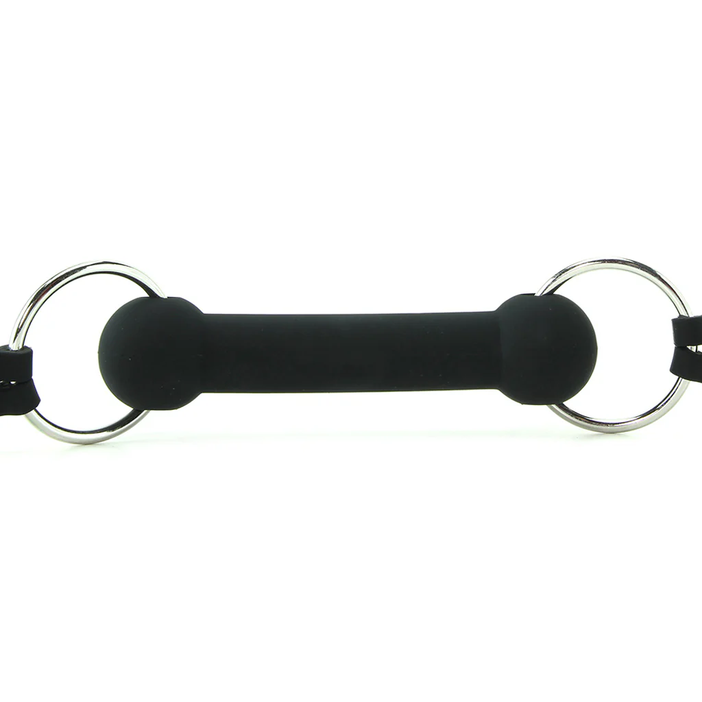 Black & White Silicone Bit Gag - Image 4