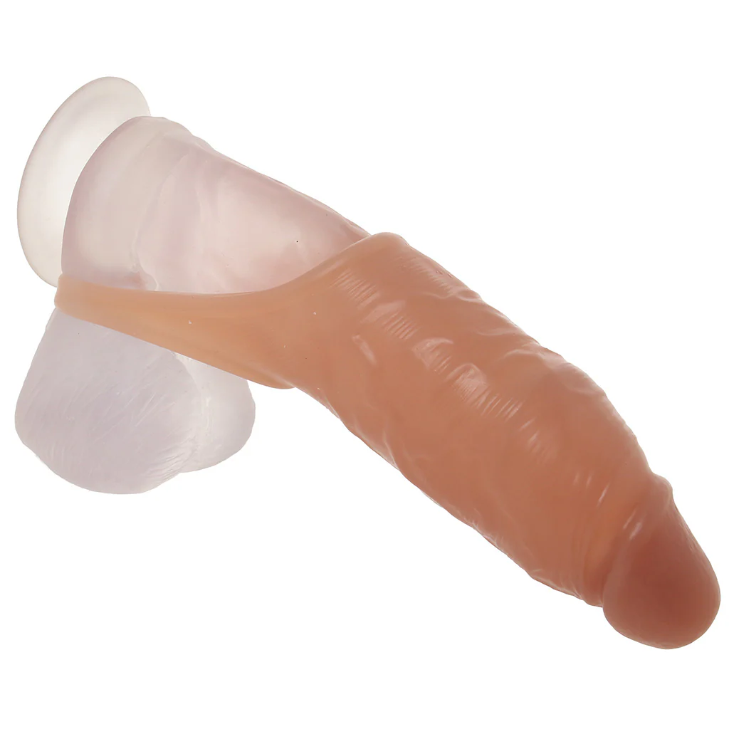 Blueline 5.25 Inch Super Real Penis Extension Sleeve - Image 2