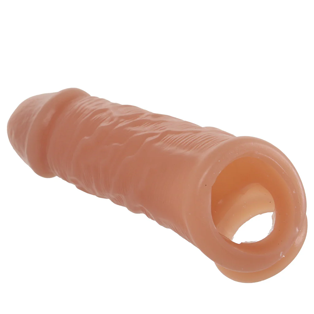 Blueline 5.25 Inch Super Real Penis Extension Sleeve - Image 7