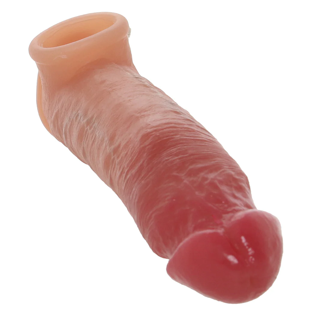 Blueline 7.75 Inch Super Real Penis Extension Sleeve - Image 3