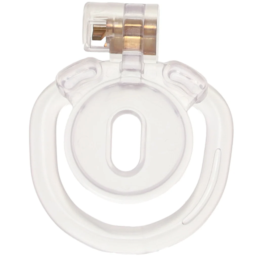 Blueline Acrylic See Thru Mini Cock Micro Chastity Cage - Image 7