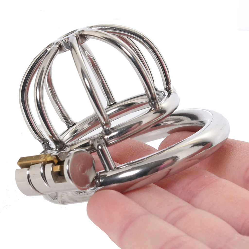 Blueline Little Cock Chastity Cage - Image 4