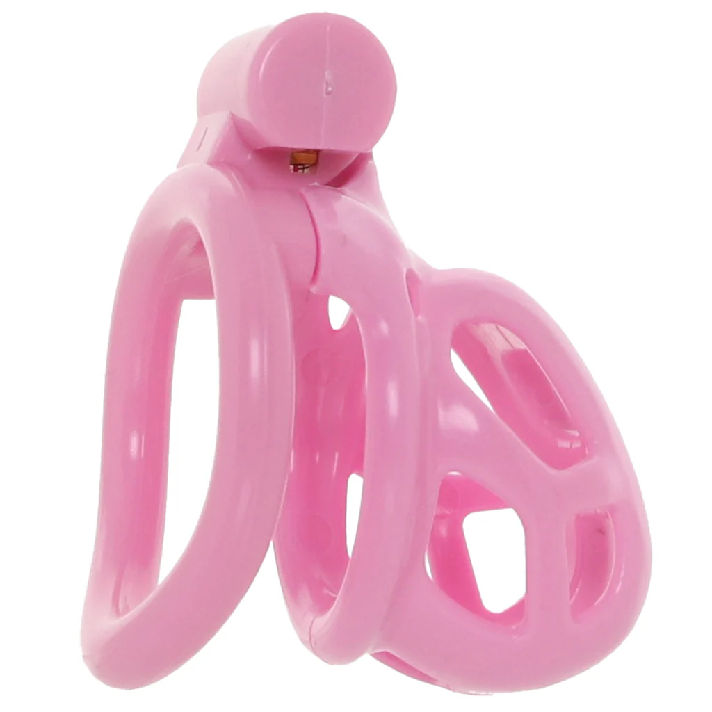 Blueline Small Pink Humiliation Prisoner Cock Cage - Image 7