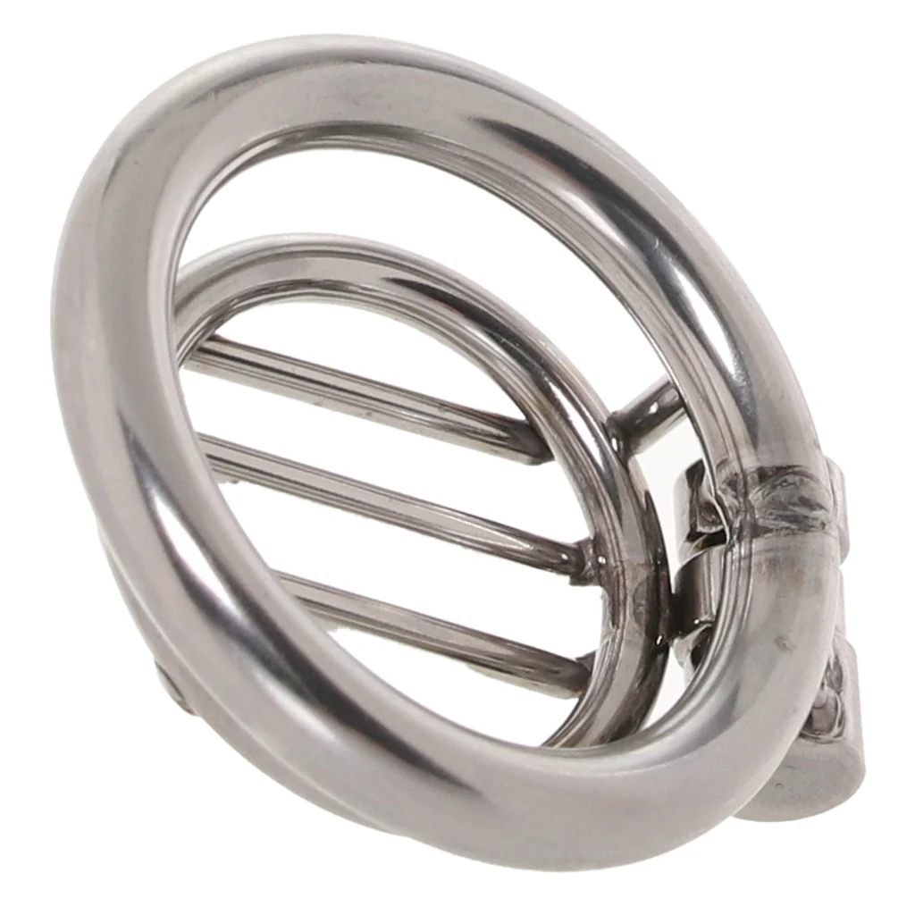 Blueline Stainless Steel Inverted Micro Jail Time Cock Cage - Image 6