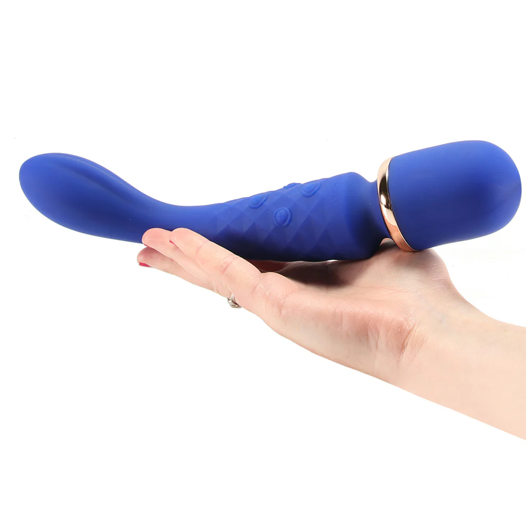 BodyWand Luxe 2-Way Wand in Blue - Image 4
