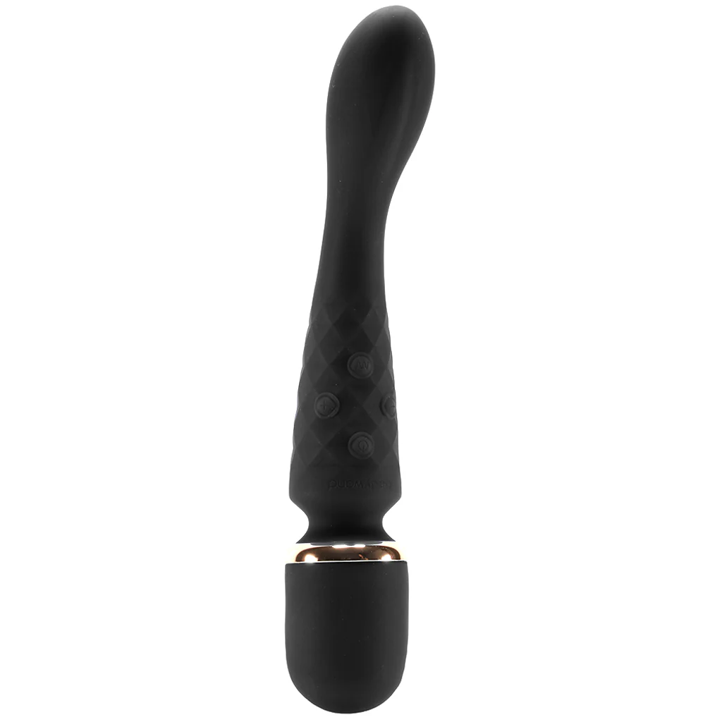 BodyWand Luxe 2-Way Wand in Black - Image 5