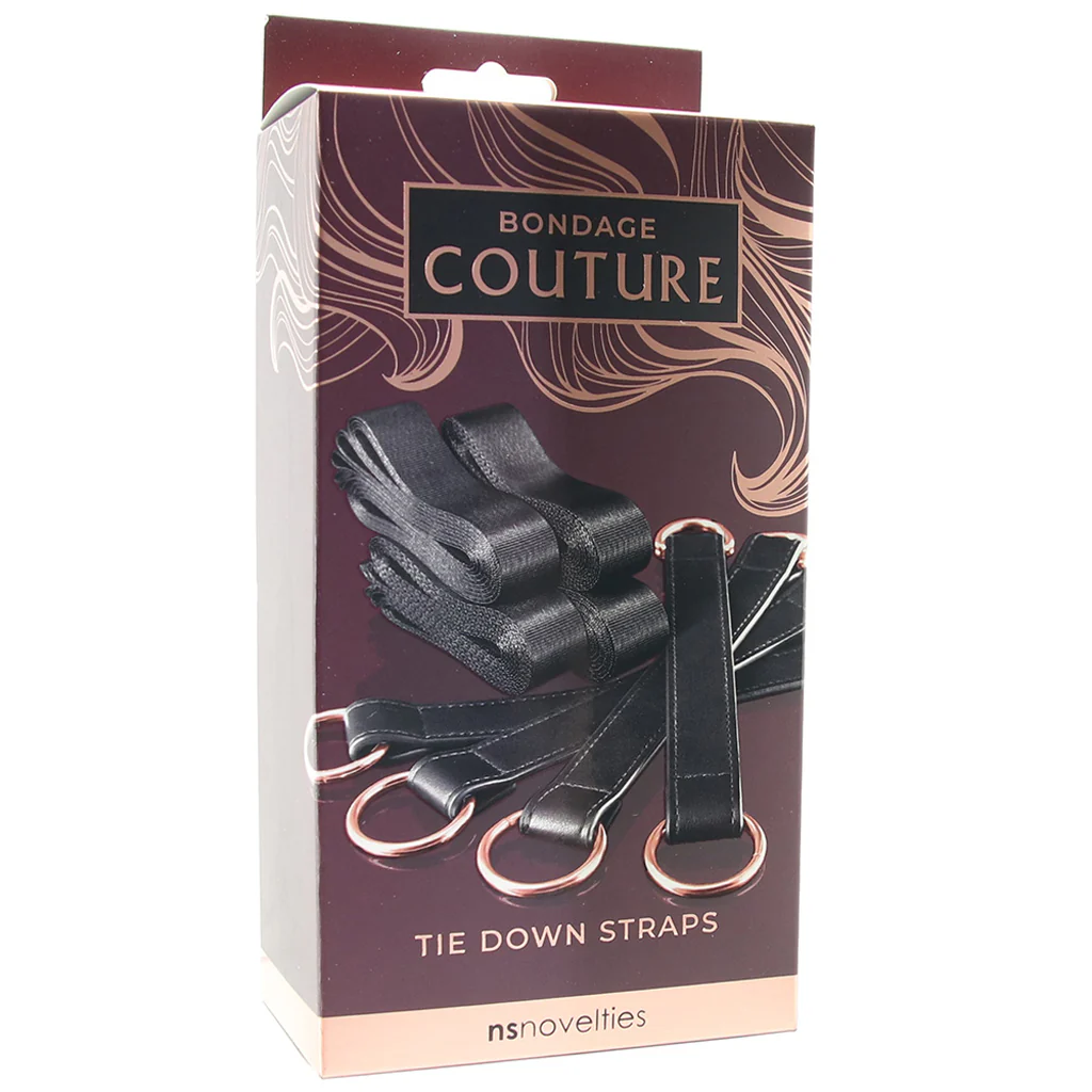 Bondage Couture Tie Down Straps in Rose Gold - Image 6