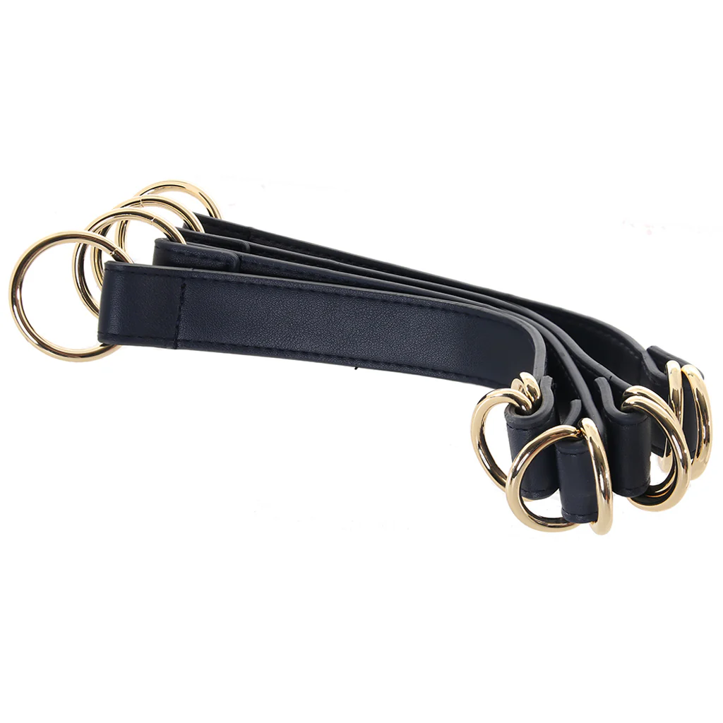Bondage Couture Tie Down Straps in Blue - Image 2