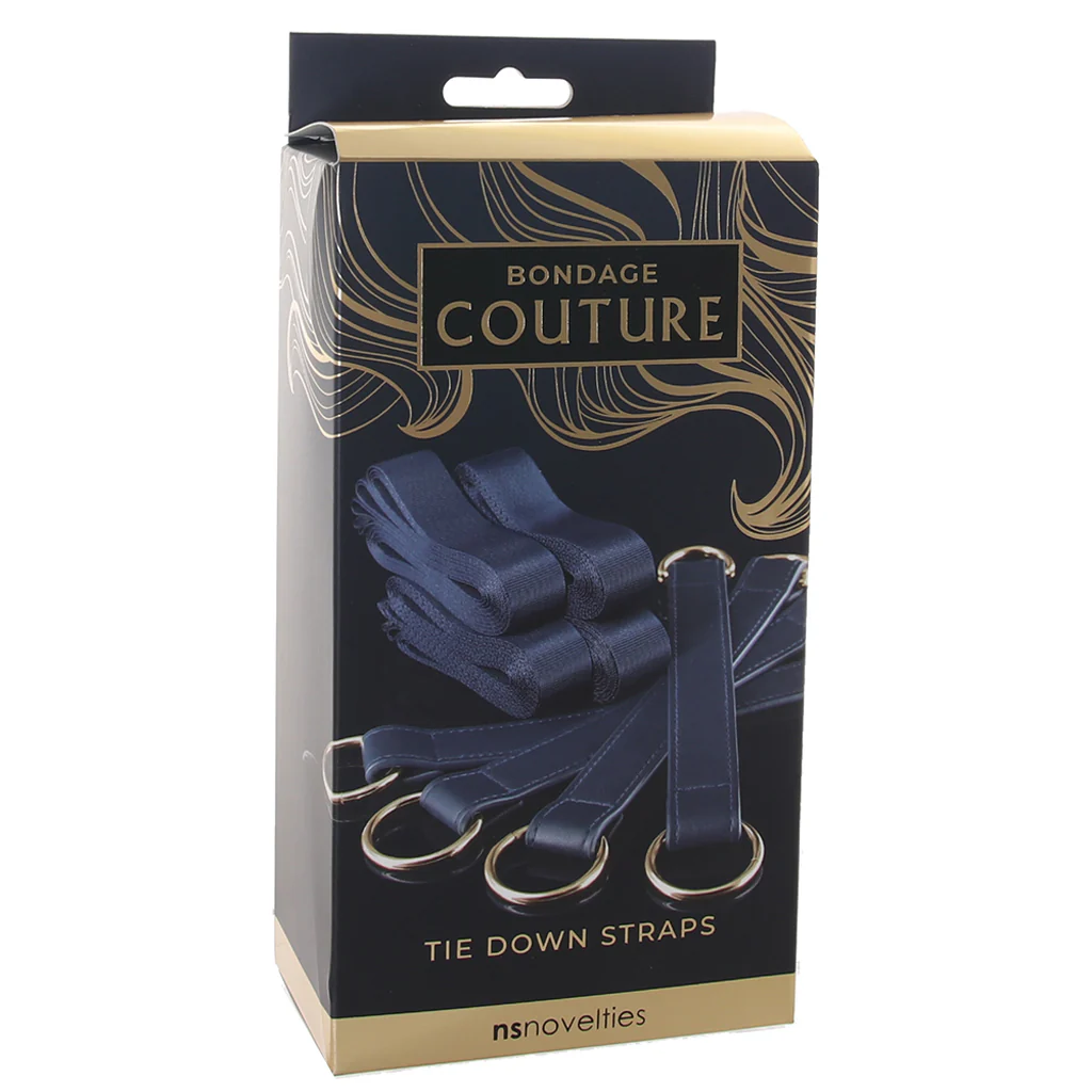Bondage Couture Tie Down Straps in Blue - Image 6