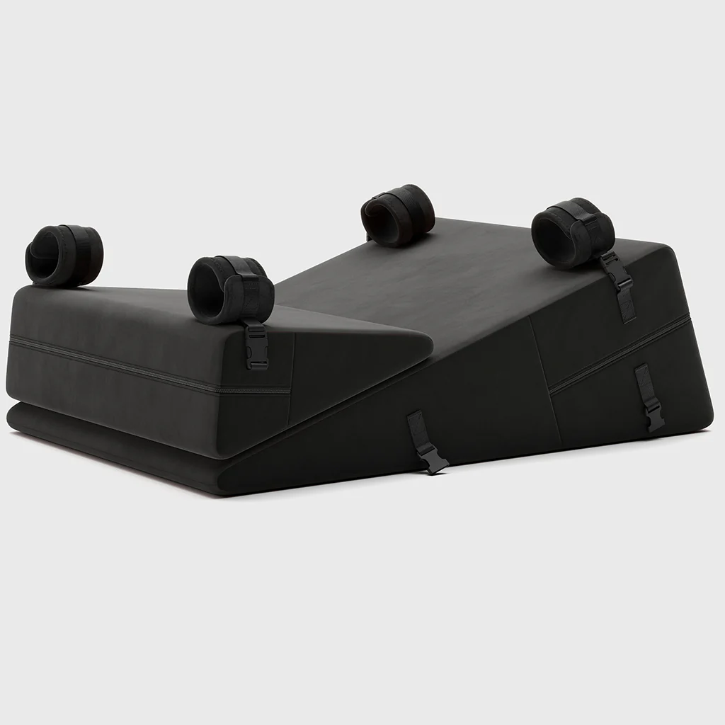 Bondage Wedge Ramp Combo in Velvet Black - Image 5