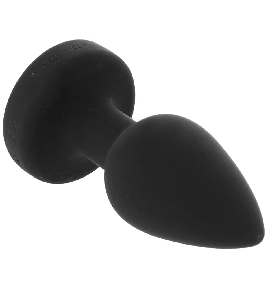 Booty Sparks Pink Gem Vibrating Anal Plug in Small - Image 2