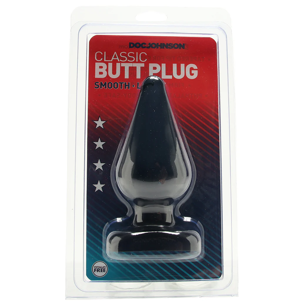Butt Plug Large in Black - Image 6
